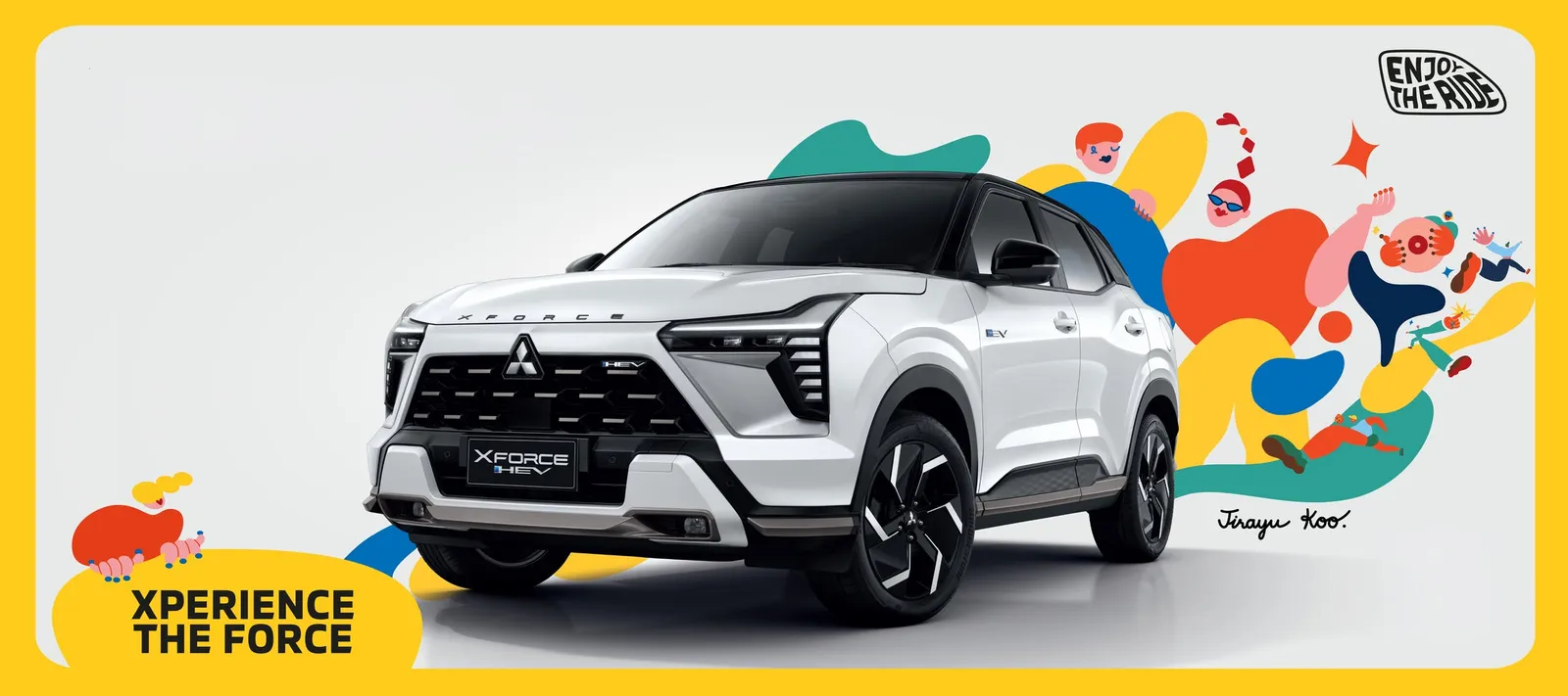 Mitsubishi XFORCE HEV x Jirayu Koo